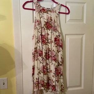 American Eagle Floral Print Mini Dress